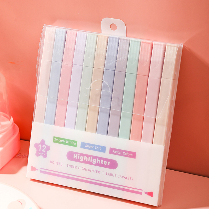 Stabilo Marker Boss - 12 Teile/satz Doppel Spitze Textmarker Kawaii