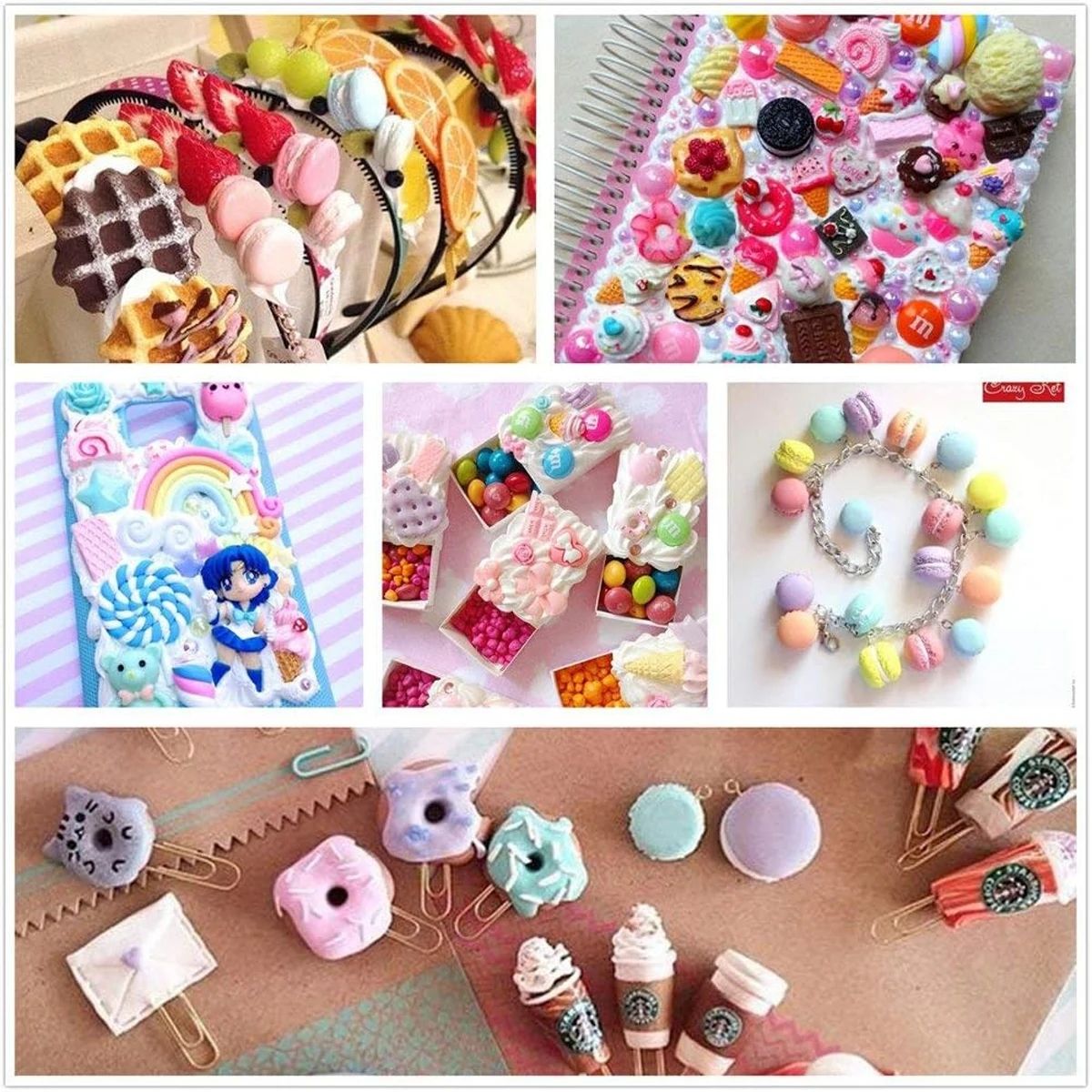 30 Stück zufällige Süßigkeiten – Resin Craft Material Bewertung und Preis