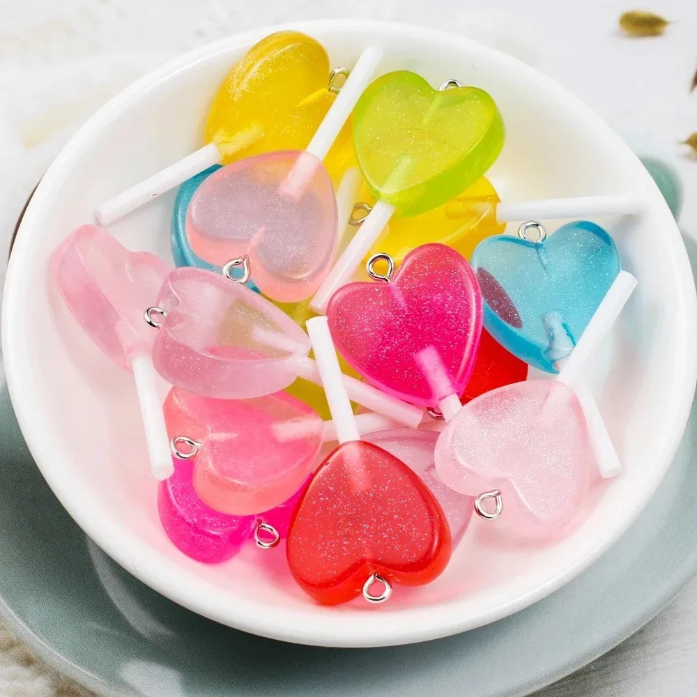 10 Stück Kawaii Glitzernde Her – Resin Craft Material Bewertung und Preis